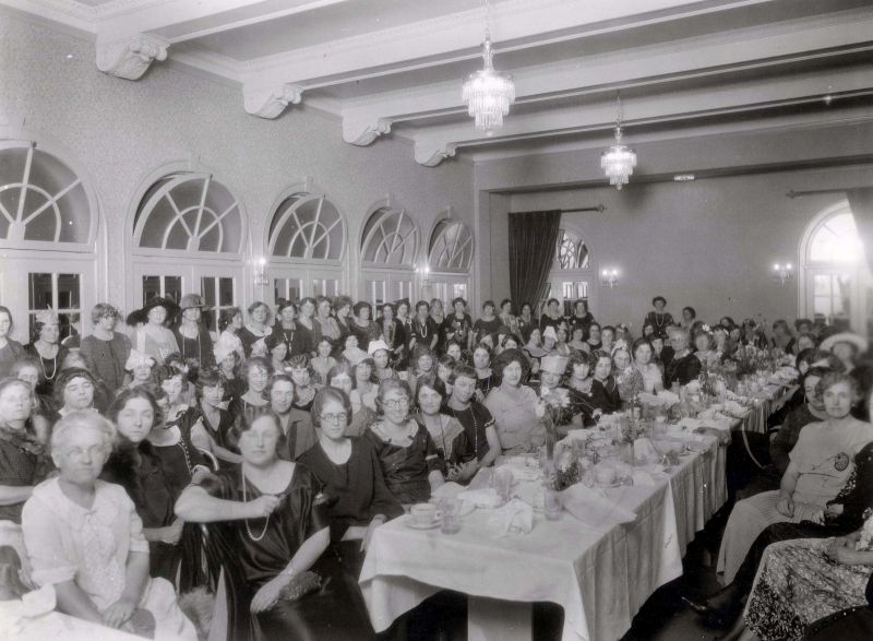Women's Banquet in Merced, circa 1920s