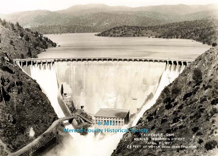 Exchequer Dam 1927