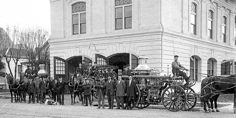 Merced Fire Department, 1909