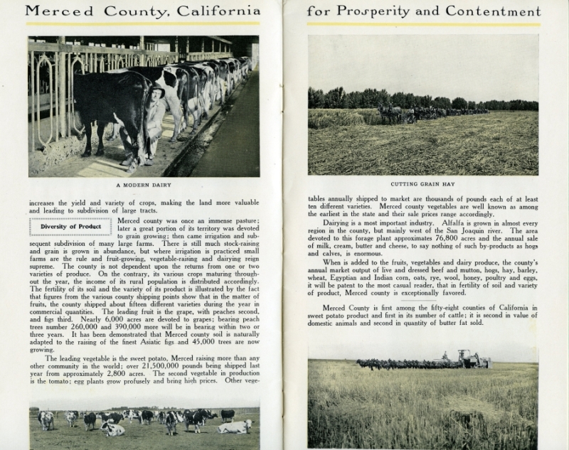 Merced County 1915 Booklet