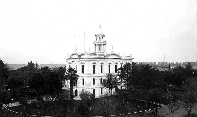 Merced County Courthouse and Jail, 1913