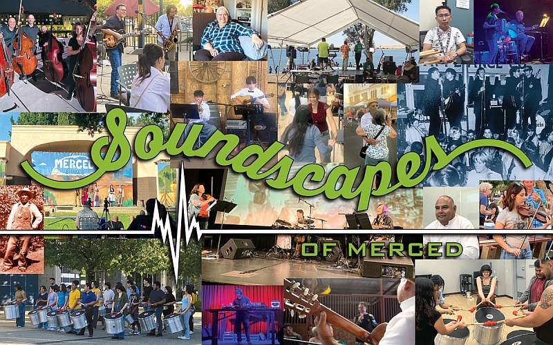 Soundscapes of Merced Exhibit Postcard